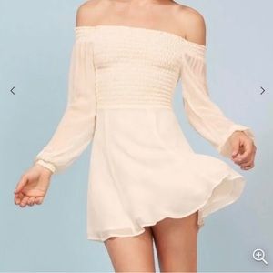 Reformation off white super cute dress!!!!